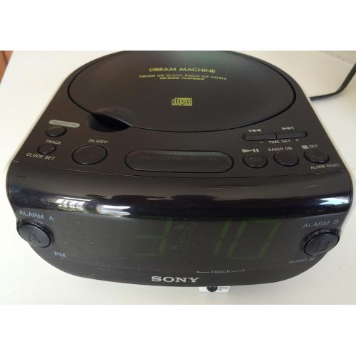 소니 Sony ICF-CD815 AMFM Stereo CD Clock Radio with Dual Alarm (Discontinued by Manufacturer)