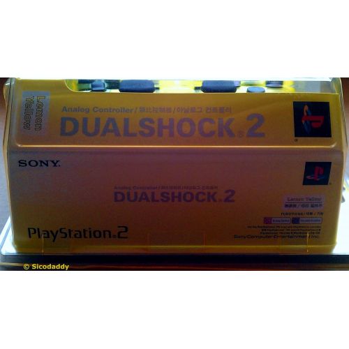 소니 By      Sony PS2 DualShock 2 Controller Lemon Yellow