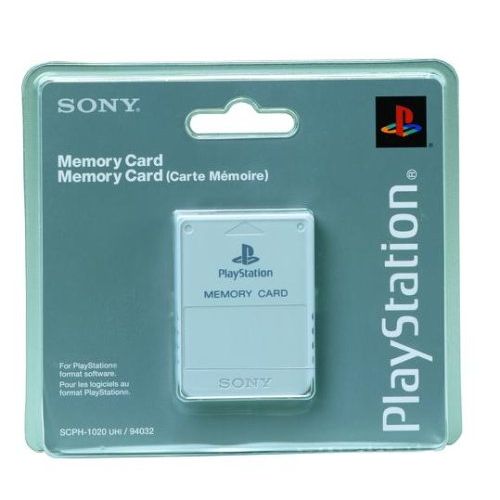 소니 Sony Playstation Memory Card (White)