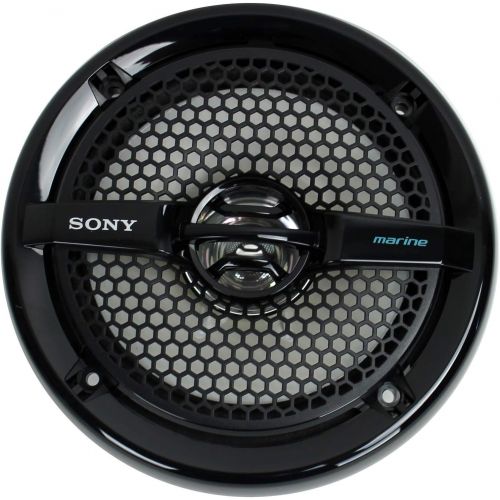 소니 Sony 2 XS-MP1611B 6.5 140W Dual Cone ATVUTV Speakers Stereo Black XSMP1611B (6 Pack)