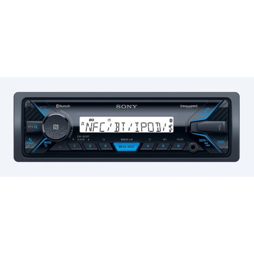 소니 Sony DSX-M55BT Marine Receiver with Bluetooth and Sirius XM Tuner Bundle