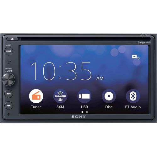 소니 Sony XAVAX210SXM 6.4 Apple Car Play Media Receiver with Bluetooth