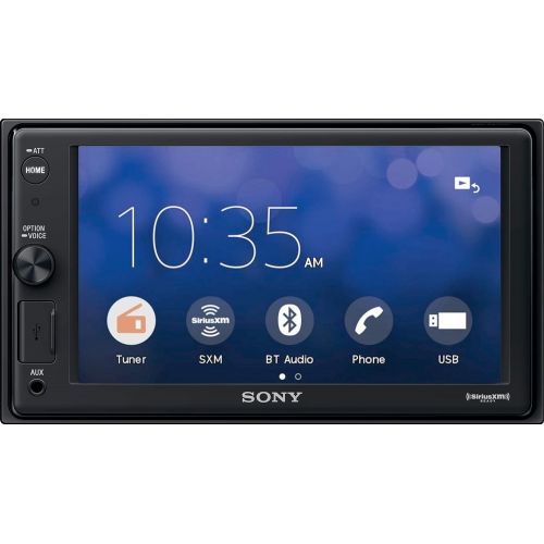 소니 Sony XAVAX1000 6.2 (15.7 cm) Apple CarPlay Media Receiver with Bluetooth