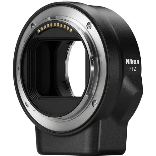 소니 Nikon Z6 Mirrorless Digital Camera & 24-70mm f4 S Lens with Adapter + Case + Flash + Battery + Charger + Tripod + Kit