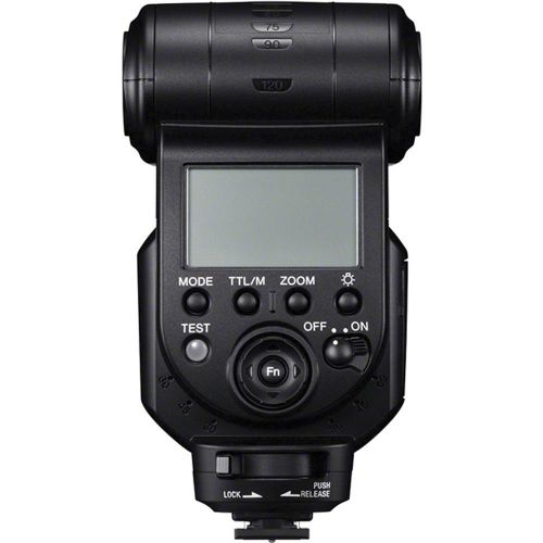 소니 Sony Alpha HVL-F43M Flash with Video Light with Soft Box + Diffuser Bouncer + Color Gels + 64GB Card + Strap + Batteries + Kit