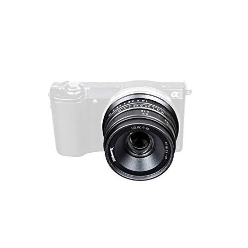 소니 Pixel Hub Ultimaxx 25mm f1.8 Manual Lens for Sony E Mount (Nex) Starter Bundle with Lens Pouch, Uv Filter, Cleaning Pen, Blower, Microfiber Cloth & Cleaning Kit