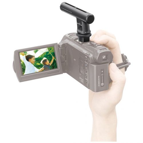 소니 Sony ECM-GZ1M Shotgun  Zoom Microphone with LCD + Cleaning Kit