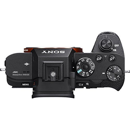 소니 Sony Alpha a7SII Mirrorless Digital Camera (Body Only) wSmart Adapter & 64GB Accessory Bundle