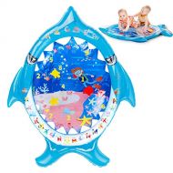 Soopotay Tummy Time Water Play Mat, Baby Water Mat for 3 to 12 Months Girl Boy