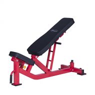 Soozier Ten-Position Adjustable Home Fitness Weight Bench
