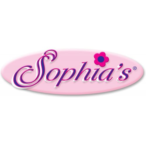  19 Inch Horse for Dolls, Brown Horse and Saddle by Sophias, Perfect fit for 18 Inch Dolls like American Girl