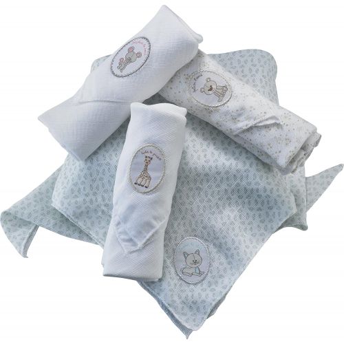  Sophie the Giraffe Swaddles Gift Set