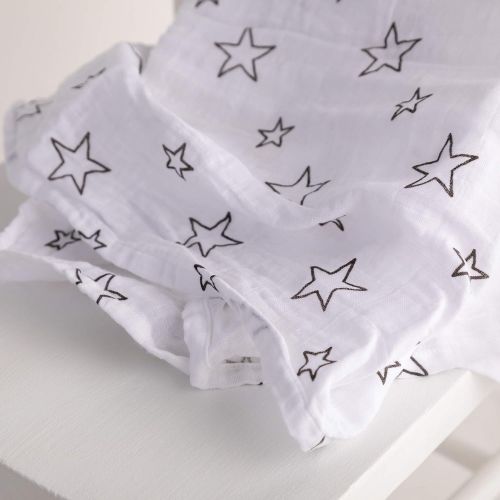  Sophie & Bird 100% Organic Cotton Baby Muslin Swaddle Blankets | Extra Large, 47x47 inches | 3...