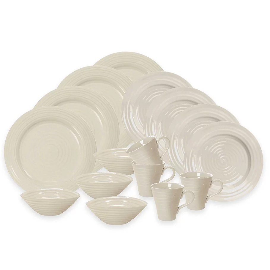 Sophie Conran for Portmeirion 16-Piece Dinnerware Set in Pebble