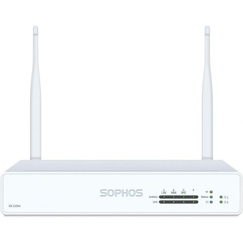  Sophos | XW1BT3HEK | XG 115w rev.3 Security Appliance WiFi (EUUKUS Power Cord) Network VPN Firewall