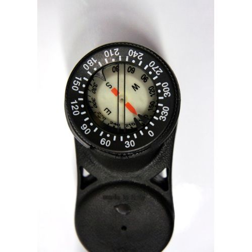  Sopras Sub SOPRAS SUB SPG 3 GAUGE CONSOLE WITH DEPTH GAUGE COMPASS ANALOG IMPERIAL PSI WITH HOSE