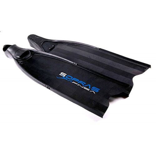  Sopras Sub SOPRAS SUB NEW APNEA CARBON FIBER LONG FINS SIZE 6-7 FREEDIVING SCUBA DIVING