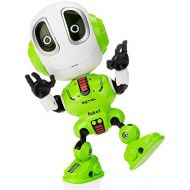 [아마존베스트]Sopu Talking Robot Toys Repeats What You Say Kids Robot Toy Metal Body Robot with Repeats Your Voice, Colorful Flashing Lights and Cool Sounds Robot Interactive Toy for Boys and Gi