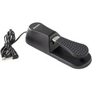 Sustain Pedal Univerdal for Keyboard with Polarity Switch for Yamaha Casio Roland Korg Behringer Moog Piano Midi Electronic keyboards Style Piano Foot Pedal (Upgrade Version)