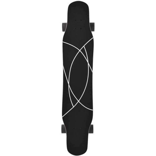  Sorand Skateboards,8-Layer Hard Waterproof Maple Wood Standard Longboard Skate Concave Skateboards with Black Four Wheels,Durable&Wear-Resistant for Beginners Kids Boys Girls Adults Youth