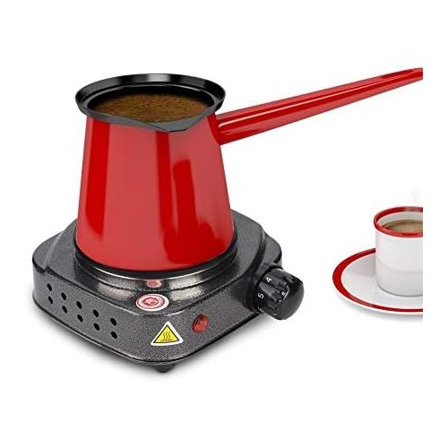  [아마존베스트]Sorand Multifunction Electric Stove Mini Electric Oven Coffee Tea Hot Water Heater Hot Plate (Silver + Grey 220-230 V EU Plug)
