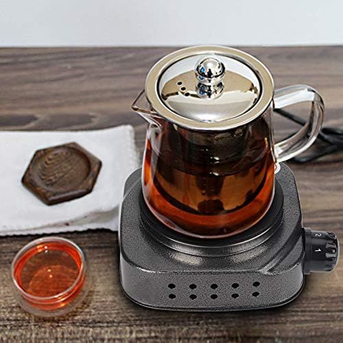  [아마존베스트]Sorand Multifunction Electric Stove Mini Electric Oven Coffee Tea Hot Water Heater Hot Plate (Silver + Grey 220-230 V EU Plug)