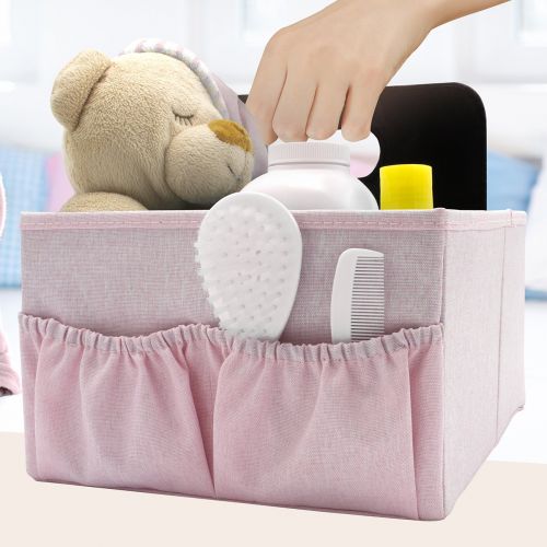  [아마존베스트]Sorbus Baby Diaper Caddy Organizer - Nursery Essentials Storage Bin for Diapers, Wipes & Toys, Newborn...