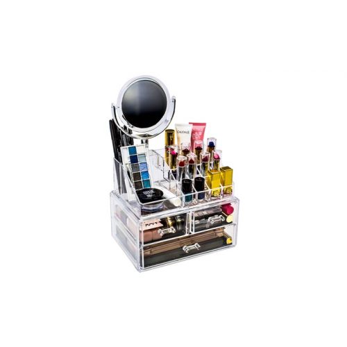  Sorbus Makeup-Storage Organizer Display-Case Set