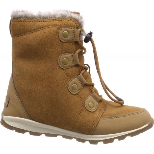  SOREL - Youth Whitney Suede Waterproof Insulated Winter Boot for Kids