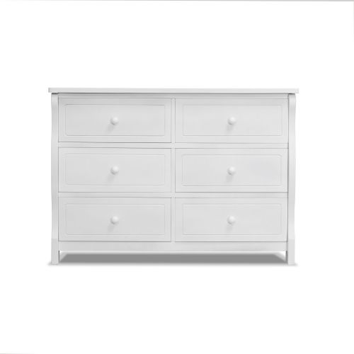 Sorelle Tuscany Double Dresser, White