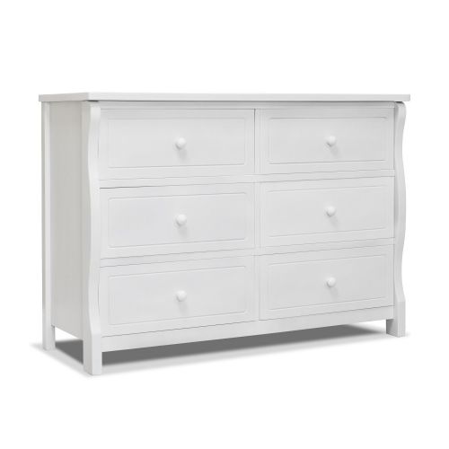  Sorelle Tuscany Double Dresser, White