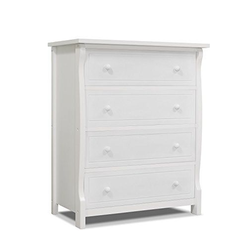  Sorelle Tuscany 4 Drawer Dresser, White