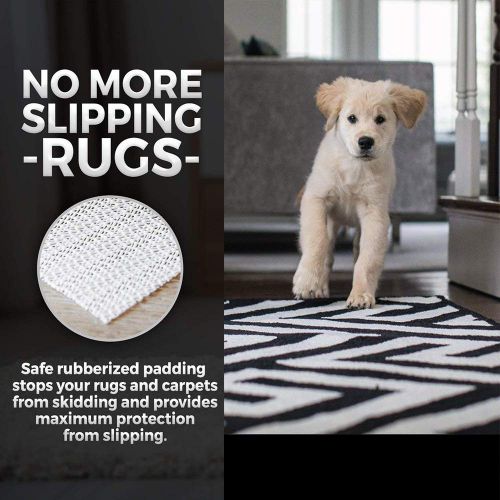  Sotosh Rug Gripper Pad Non-Slip Area Rug Pad 5X8 for Any Hard Surface Floor Runner Extra Strong Grip