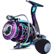 Sougayilang Colorful Fishing Reel 13 +1 BB Light Weight Ultra Smooth Powerful Spinning Reels, with CNC Line Management Graphite Frame, for Freshwater