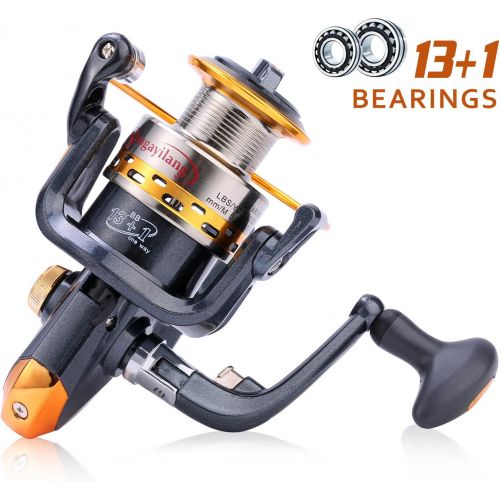  Sougayilang Fishing Rod Reel Combos Carbon Fiber Telescopic Fishing Pole with Spinning Reel for Travel Saltwater Freshwater Fishing