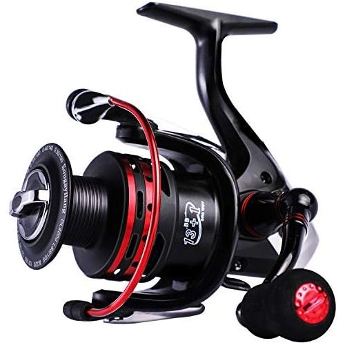  [아마존베스트]Sougayilang Fishing Reels Powerful 13+1BB Spinning Reels Ultra Smooth Reel for Salt Water or Freshwater