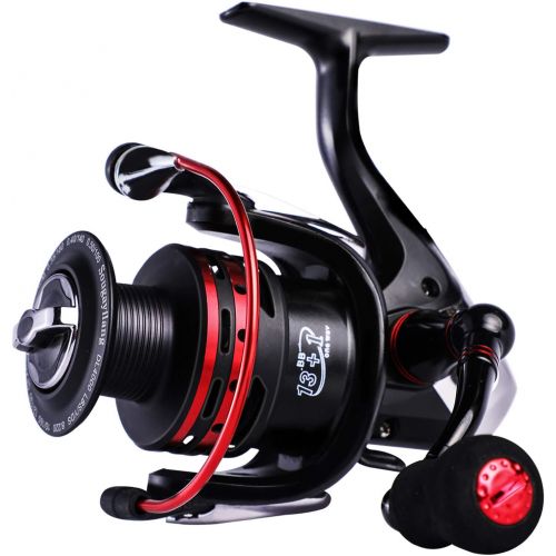  [아마존베스트]Sougayilang Fishing Reels Powerful 13+1BB Spinning Reels Ultra Smooth Reel for Salt Water or Freshwater