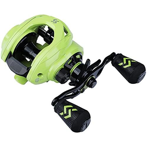  [아마존베스트]Sougayilang Fishing Reel Baitcasting Reels 8.0:1 Gear Ratio Super Smooth Baitcasting Reel with Magnetic Brake System 9+1 Ball Bearing Anti Corrosion Baitcasting Reel