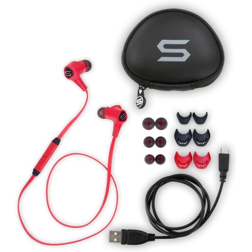  Soul Electronics - Run Free Pro Wireless Active Earphones with Bluetooth (Fire Red)
