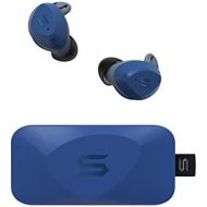 Soul Electronics Soul S-FIT True Wireless Earbuds - in Ear Headphones IP67 Waterproof, Freebit Wing Tips, Bluetooth, Transparency Mode, Touch Control Shock Resistance (Blue)