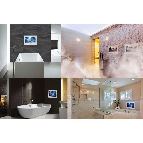 Soulaca 22inch Waterproof Magic Mirror Bathroom Frameless LED TV M220FN