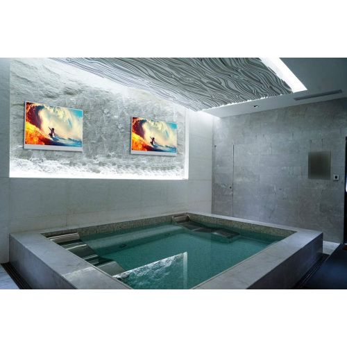  Soulaca 32 inch Bathroom Smart TV Mirror LED Television Waterproof WiFi Bluetooth Android SPA Big Screen 2022 Model