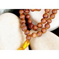 /Soulgenie Sandalwood Mala Beads for Meditation - 108 well Knoted