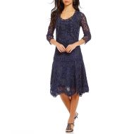 Soulmates Two Piece Baroque Lace Jacket Dress