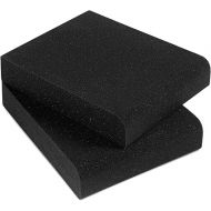 Sound Addicted - Studio Monitor Isolation Pads for 3-4.5 inches Small Speakers, Pair of 2 High Density Dampening Acoustic Stands Foam which Fits Most Bookshelf’s and Desktops | SMPad 4