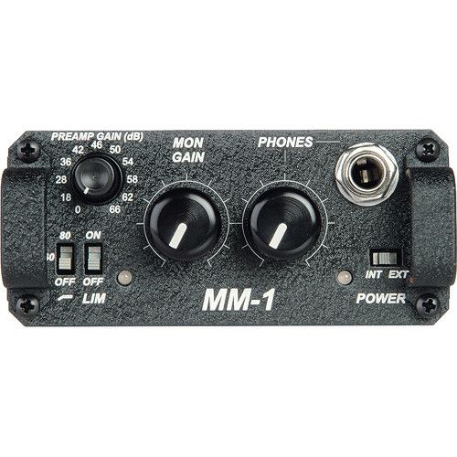  Sound Devices MM-1 Single-Channel Portable Microphone Preamp