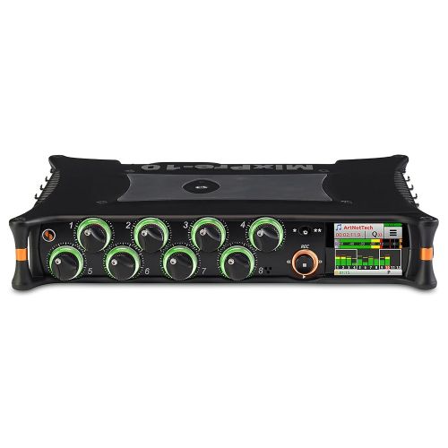  Sound Devices MixPre-10M Portable Multitrack Audio Recorder and USB Audio Interface with Overdub for Musicians