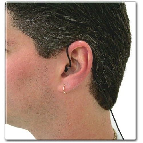  Sound Professionals LOW NOISE IN-EAR BINAURAL MICROPHONES - HIGH SENSITIVITY - Black Cables with Straight Connector