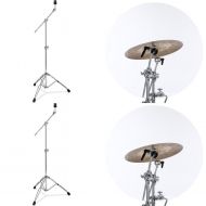 Sound Shields VDS-22DIA-K And PDCB700 22 inch Cymbal Shield with PDP Cymbal Boom Stand (2-pack)