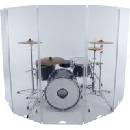 Sound Shields VDS-5-K 5.5 foot Tall 10 foot Wide 5 Section Acrylic Shield System